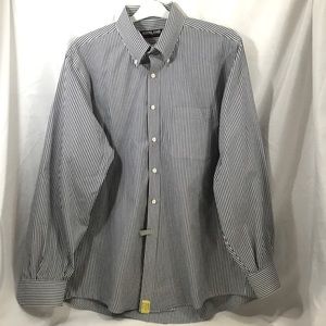 Kirkland Signature Navy Pinstripe Dress Shirt 16.5